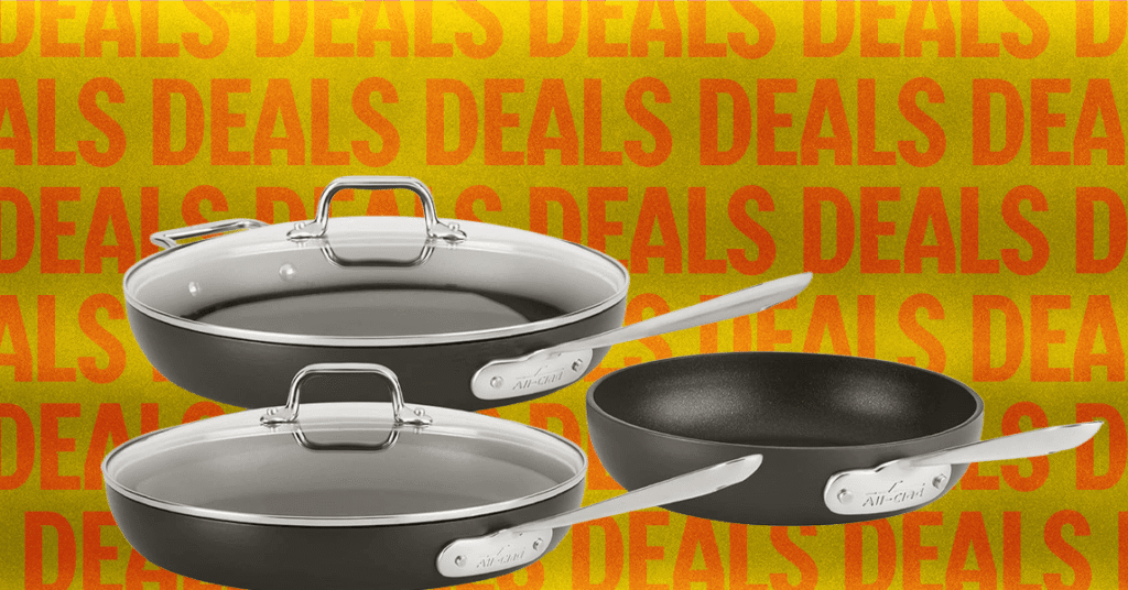 Still Cooking on Scratched Nonstick? Check This All-Clad Deal Out