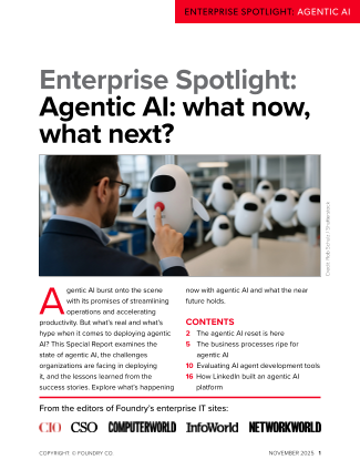 Agentic AI: what now, what next?